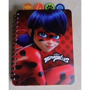 HTF Miraculous Ladybug Zag 2021 Inkology Tab Journal Notebook Alix Cat Noir Alya